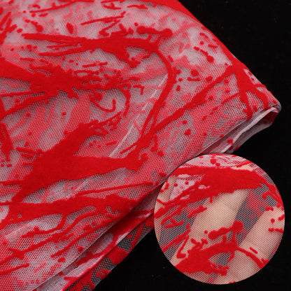 velvet blood fabric