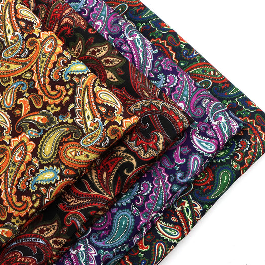 1pc Cashew Pattern Quilting Fabric- 62.99x19.68inch(160x50cm) 100% Polyester Craft Fabrics DIY Handmade Projects Precut For Patchwork Craft