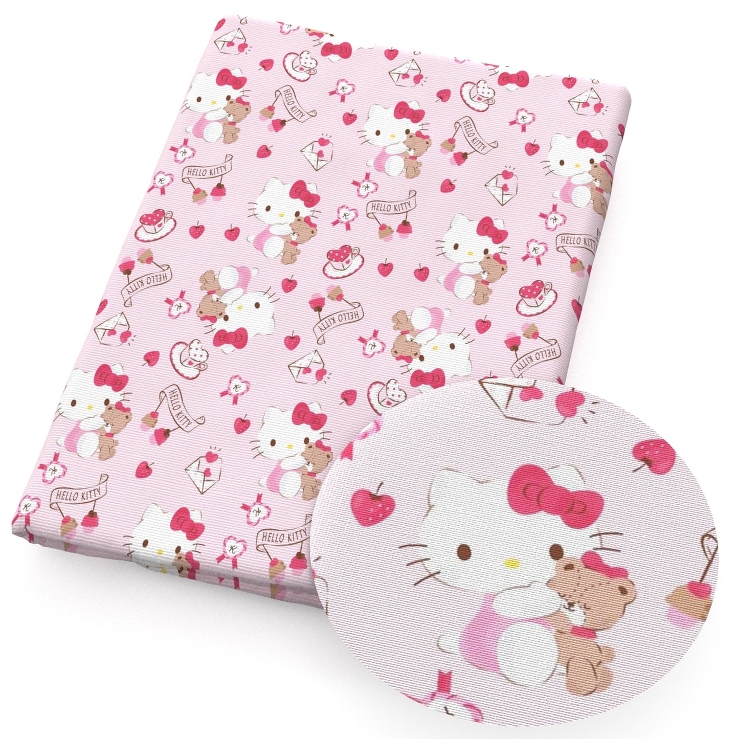 strawberry pink series fabric