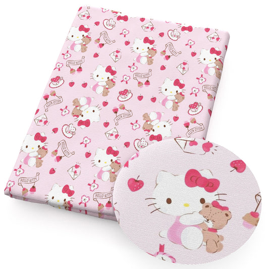 strawberry pink series fabric