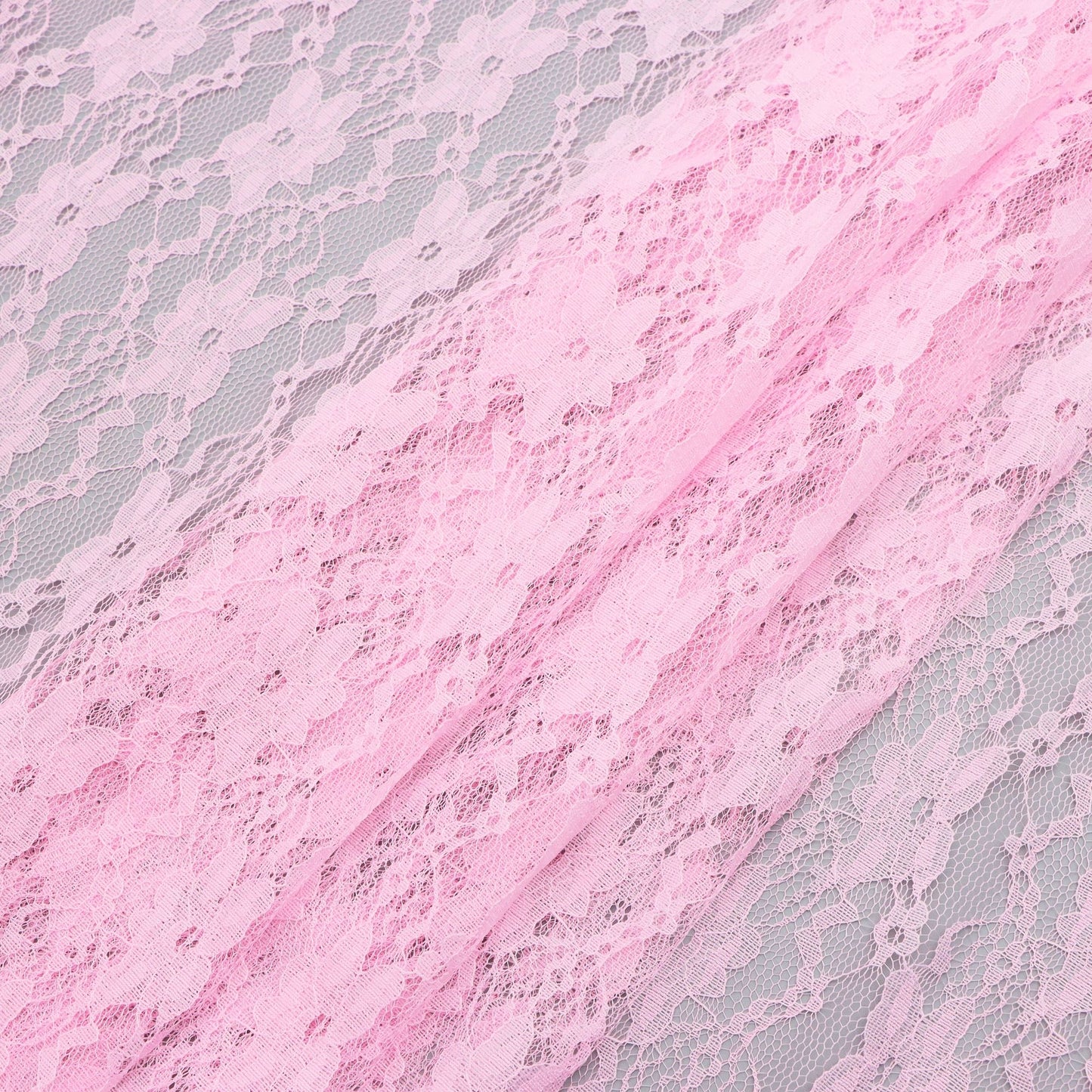 1Pc solid flower Printed Premium Lace Fabric - 59x19.68inch(150x50cm) Pre-cut Fabric,Perfect for DIY Sewing,Bags,Party Decor, Tablecloths, Gift Wrapping,Cushions & Furniture Covers