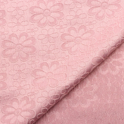 1Pc solid flower Jacquard Fabric - 62.99x19.68inch(160x50cm) Pre-cut Fabric,Perfect for DIY Sewing,Bags,Party Decor, Tablecloths, Gift Wrapping,Cushions & Furniture Covers
