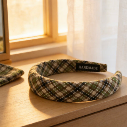 plaid Headband