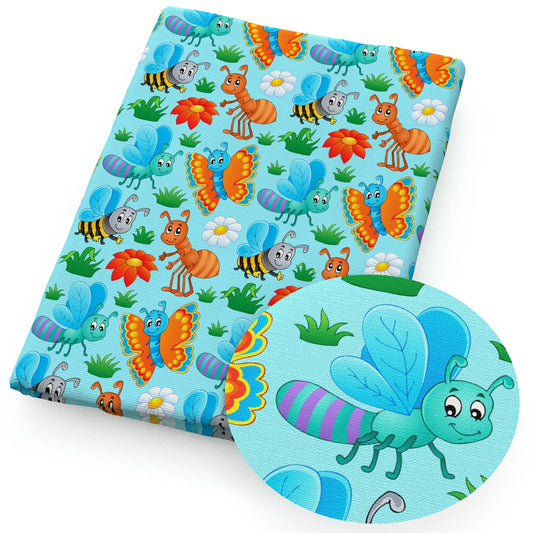 ladybug bee fabric