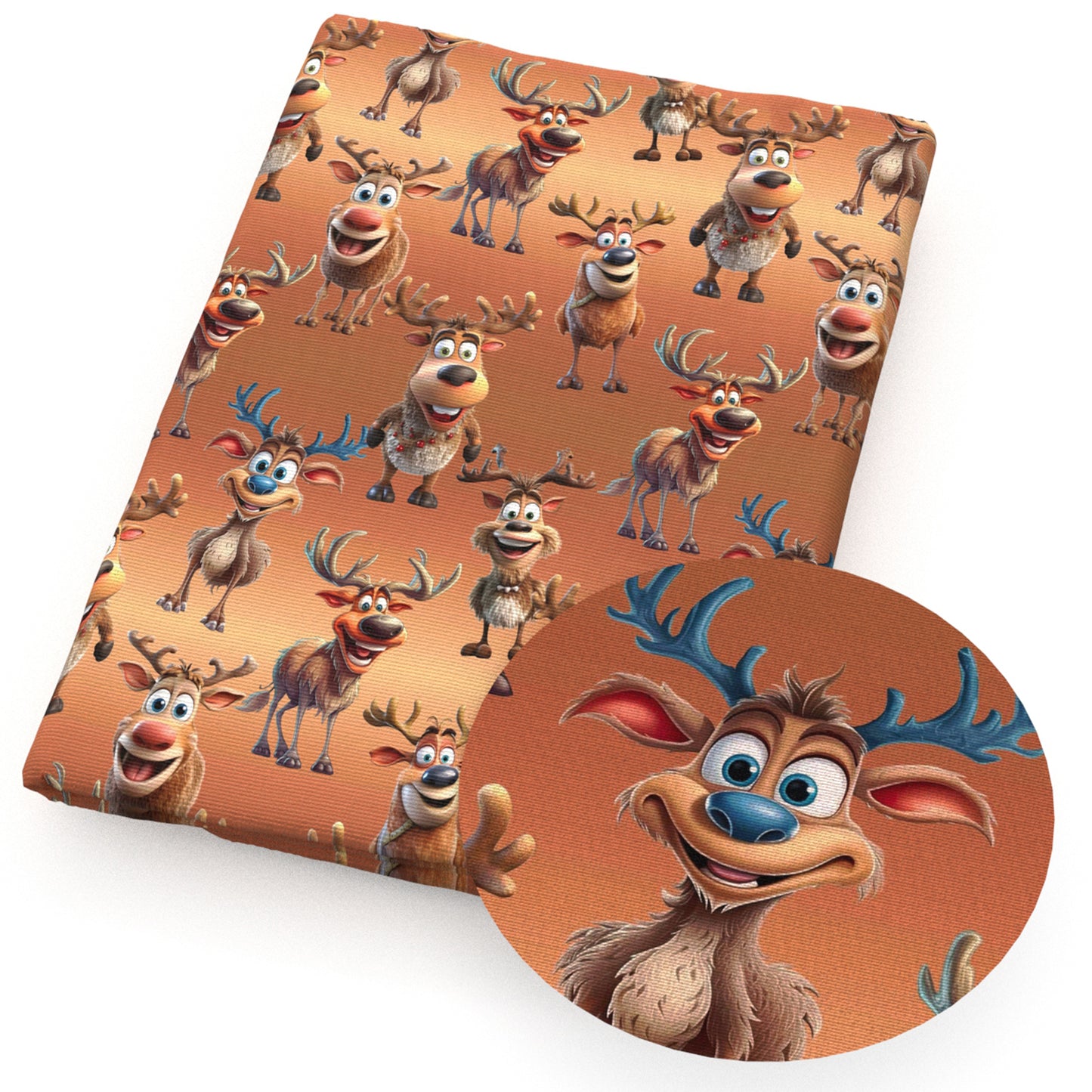 deerreindeer giraffe fabric