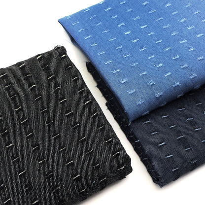 1Pc solid Pre-Washed ripped hole Denim Fabric - 59x19.68inch(150x50cm)  DIY Crafts Projects, DIY Wallet Making