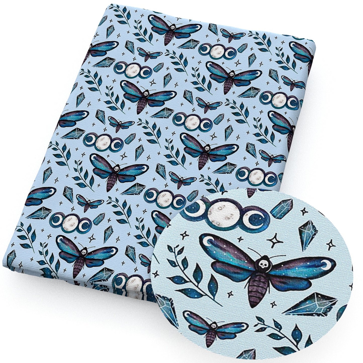 dragonfly leaf leaves tree fabric