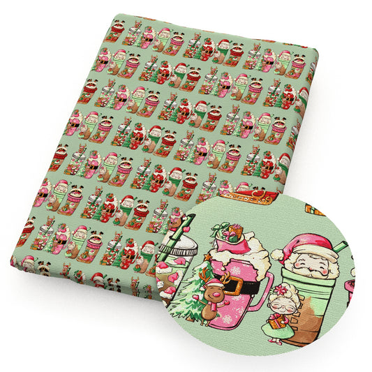 reindeer giraffe christmas tree fabric