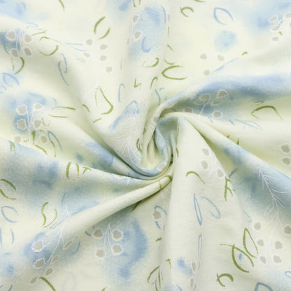 1Pc 59x19.68inch(150x50cm) leaves Tie Dye 100% Polyester Material fabric, Pre-Cut for DIY Sofa Covers & Handmade Projects