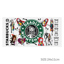 Load image into Gallery viewer, UV DTF Sticker For 16oz Cups Can Wrap Transfer Sticker
