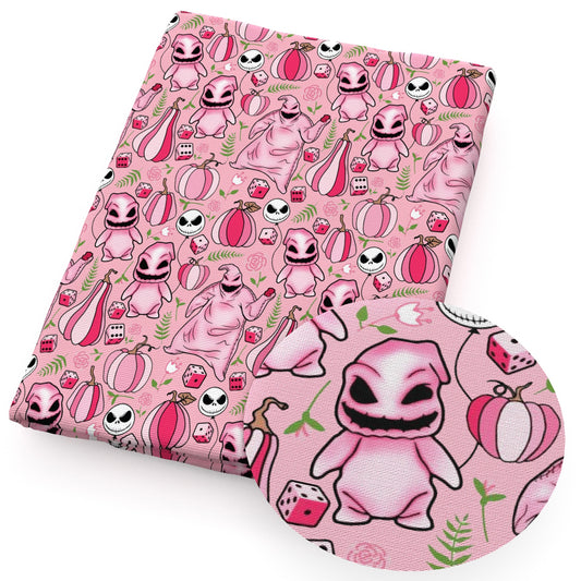 halloween the nightmare before christmas pumpkin fabric