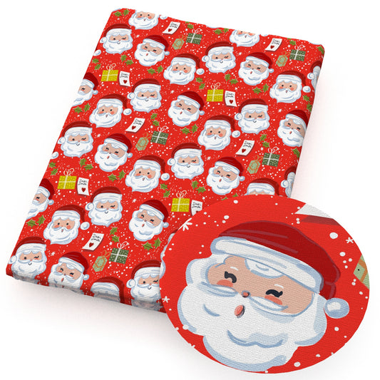 christmas day dots spot holly fabric