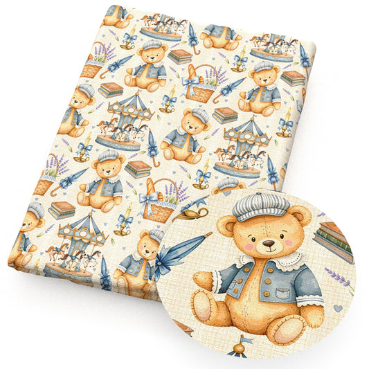 heart love bowknotbows lavender umbrella ferris fabric