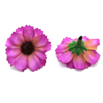 20Pcs Artificial Flowers,Fake Flowers Head Daisy Artificial Silk Flower for DIY Card Making & Craft Decorations, Wedding Home Decoration,DIY Scrapbooking Party Birthday Decor