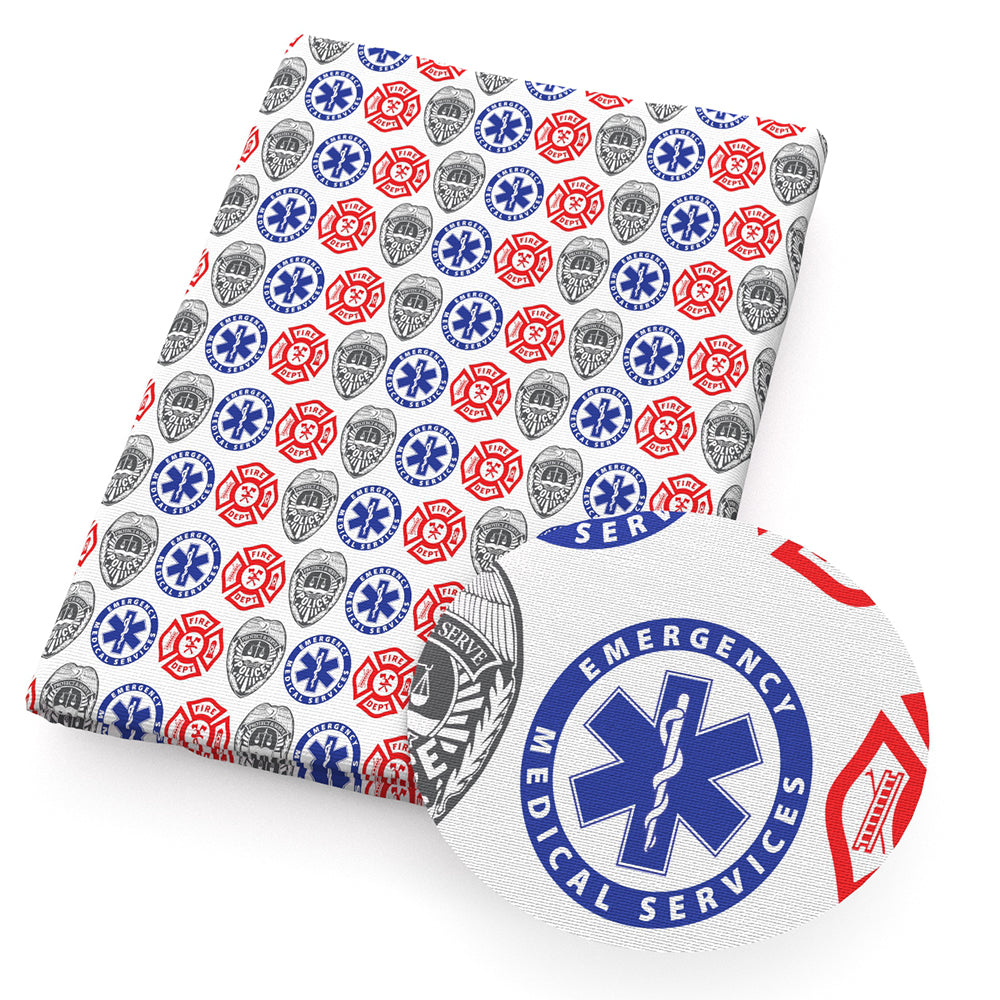 medical design theme fabric