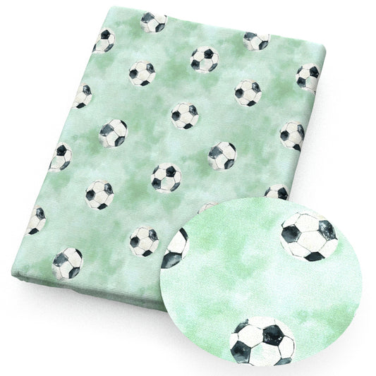 tie dye football soccer fabric