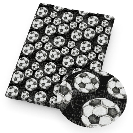 football soccer paint splatter fabric