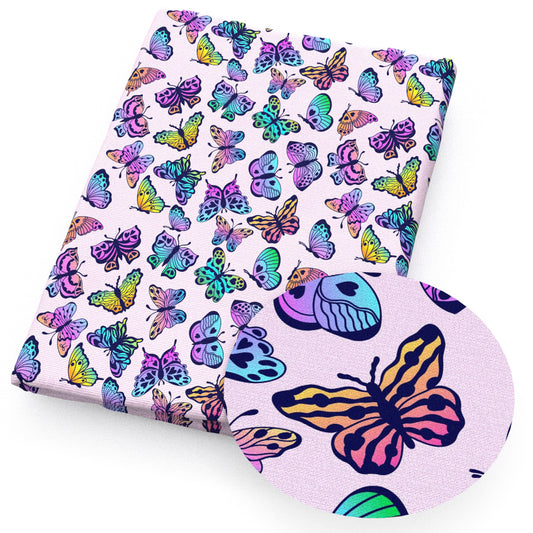 butterfly pink series fabric
