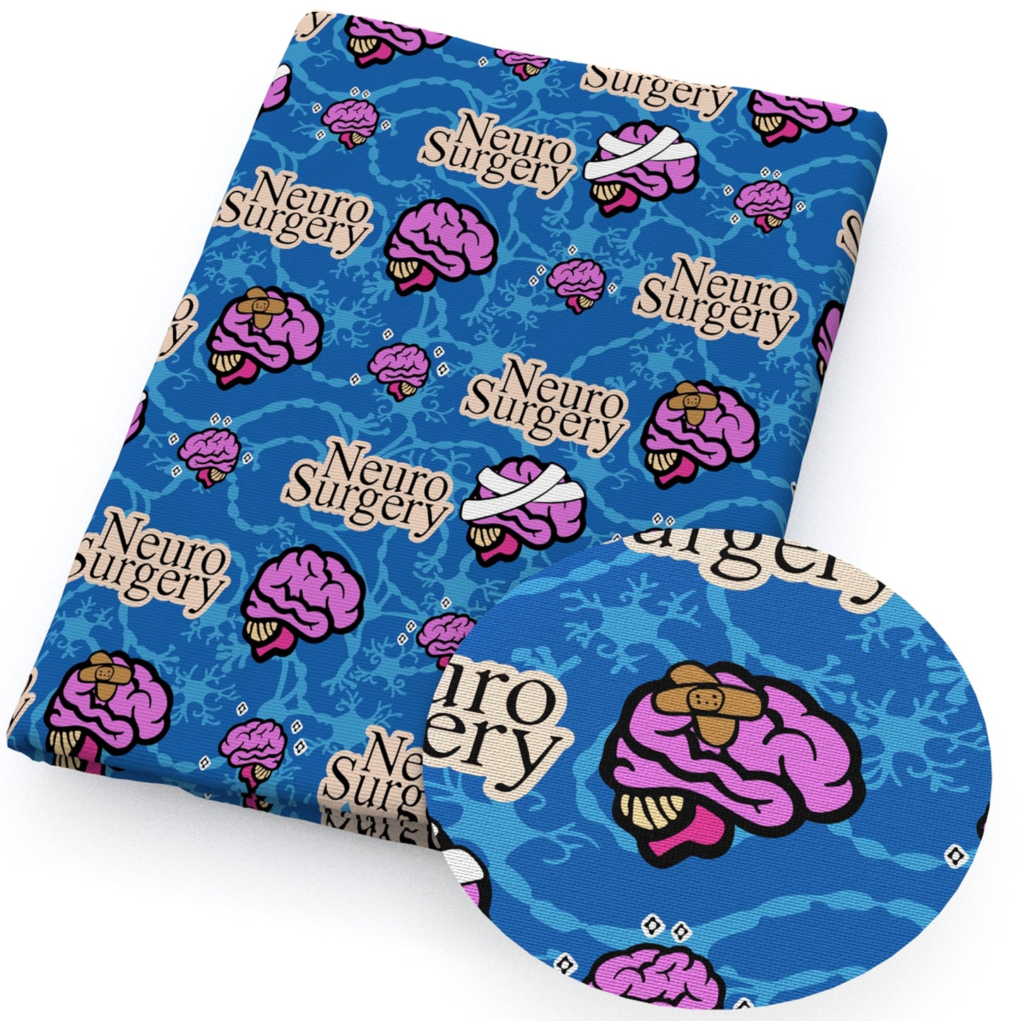 medical design theme fabric