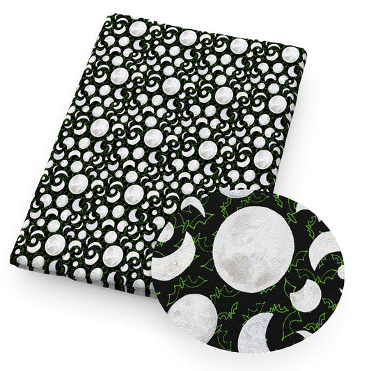 moon halloween fabric