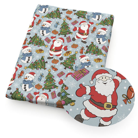 christmas day christmas tree fabric