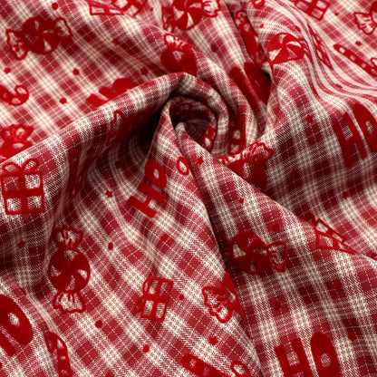velvet christmas fabric