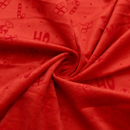 velvet christmas fabric