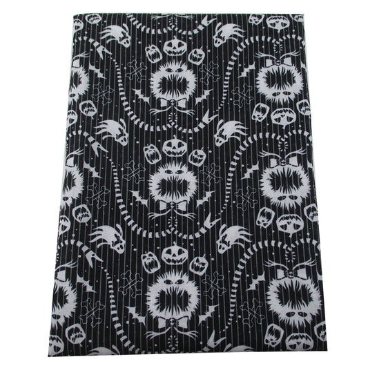 halloween pumpkin fabric