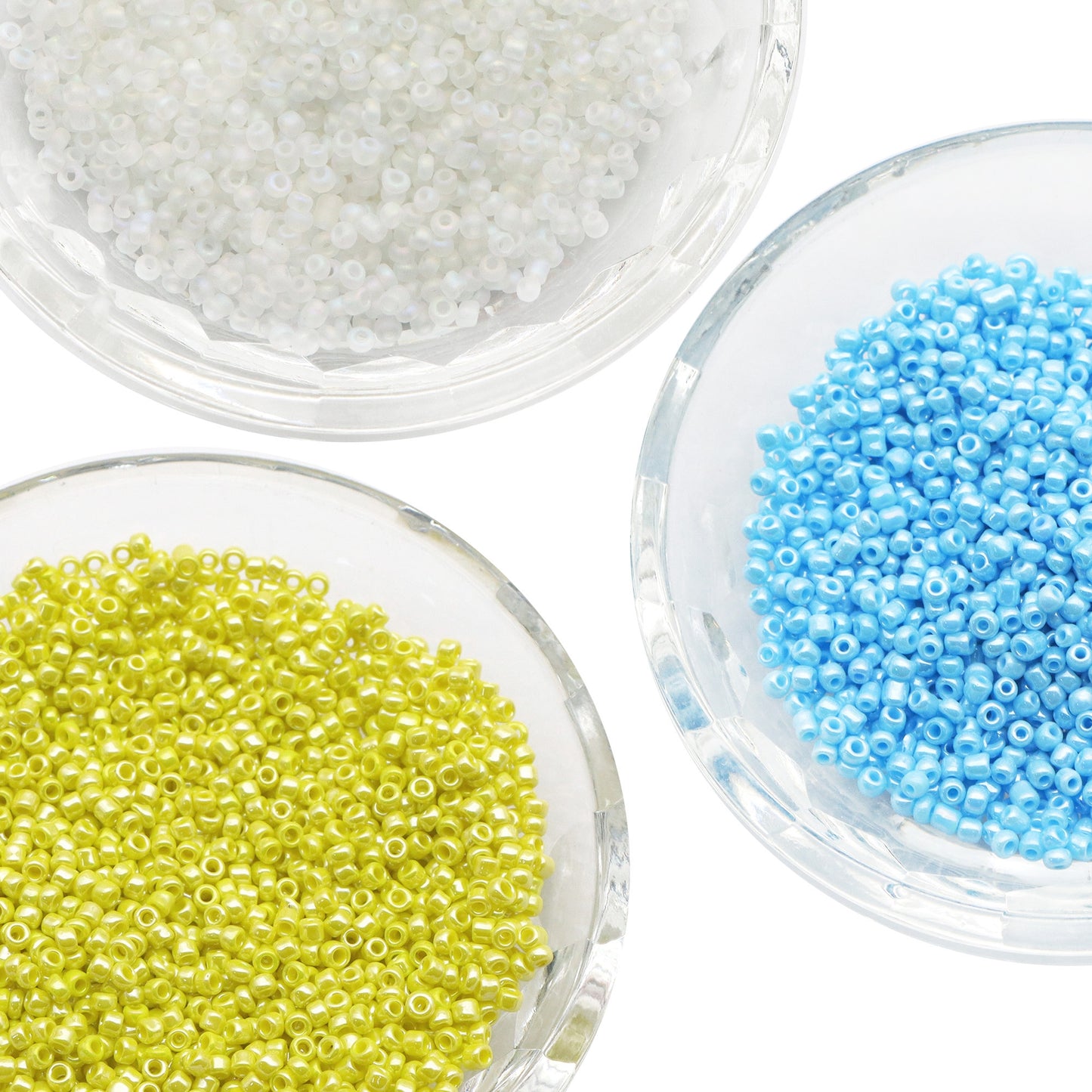 20g/0.7oz 2mm Miyuki Seed Beads Frosted Solid Color Loose Spacer Beads with Hole for Jewelry Making DIY Bracelet Necklace Chain Earrings Charm Bangle Decors Craft Accessories