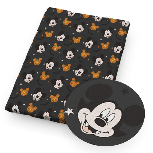 halloween star starfish fabric