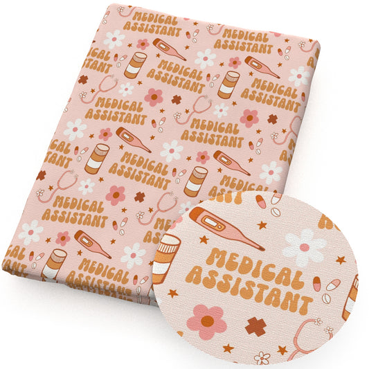 medical design theme fabric
