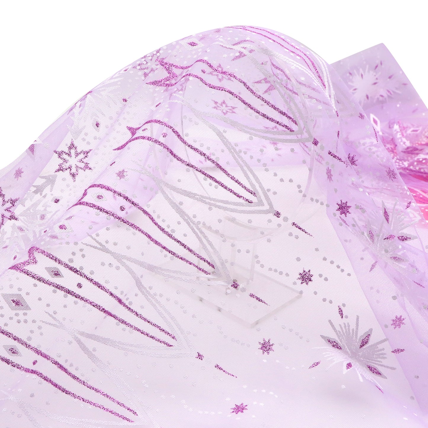 1Pc 59x19.68inch(150x50cm) glitter Tulle Mesh fabric, Suitable For Handmade DIY Party Decoration, Background Decoration, Table Decoration Fabrics And Other Multi-purpose