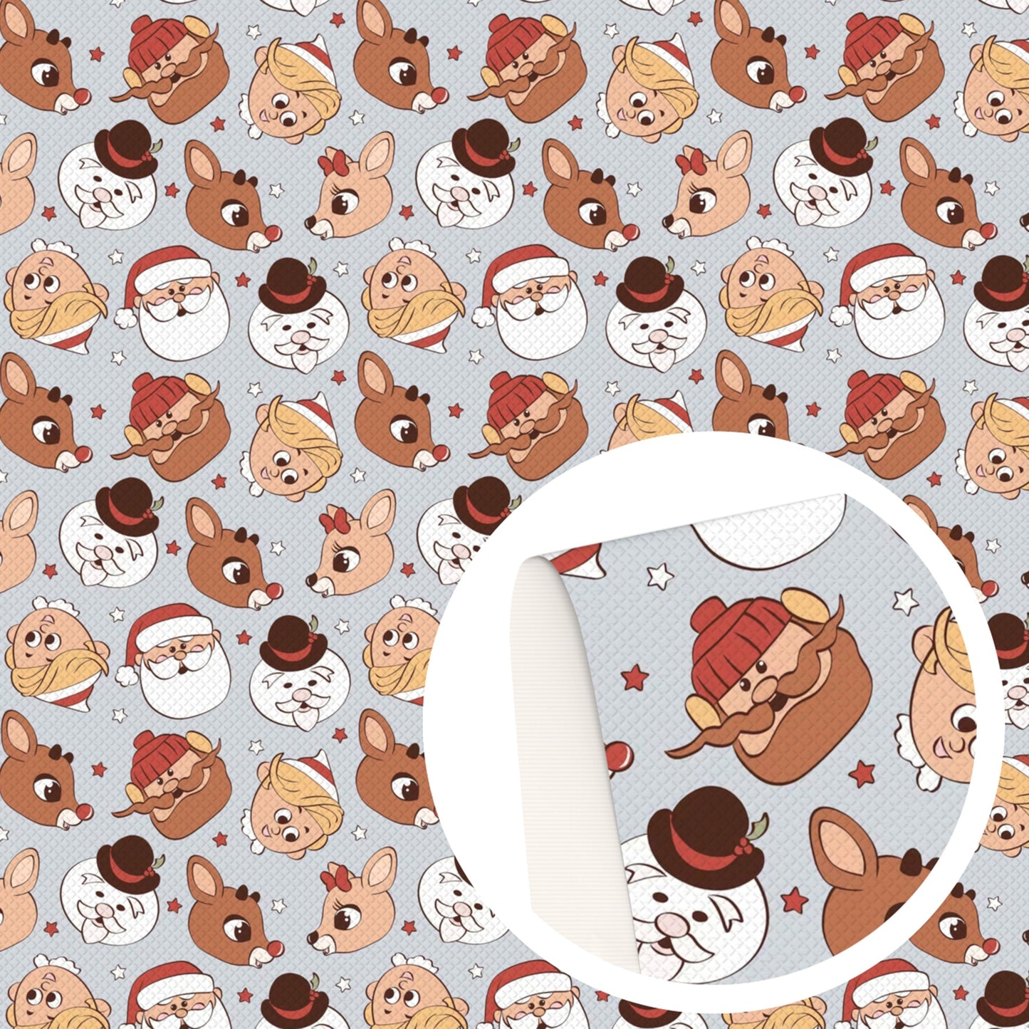 deerreindeer giraffe christmas day fabric