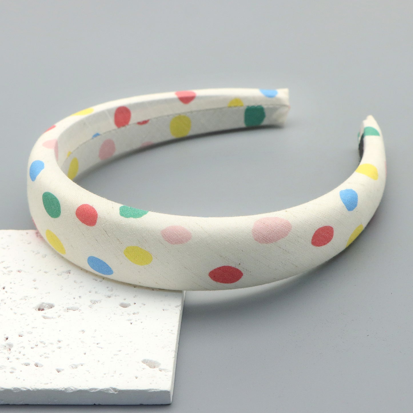 Rainbow Dots Headband