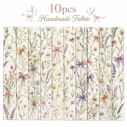 10pcs Vintage Floral Pattern Jelly Roll Fabric Strips 2.5X19.7inch Pre-Cut 100% Polyester For Patchwork Quilts, Table Runners, Placemats, Tote Bags, Storage Pouches, Makeup Bags, Coasters, Quilt Blocks & Binding