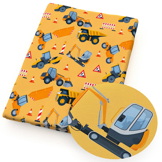 engineering construction vehicles fabric
