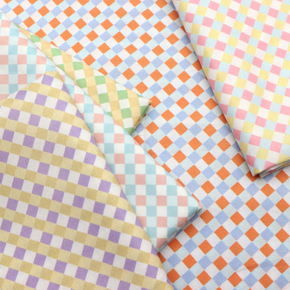 1Pc 59x19.68inch(150x50cm) rhombus plaid 100% Polyester Material fabric, Pre-Cut for DIY Sofa Covers & Handmade Projects