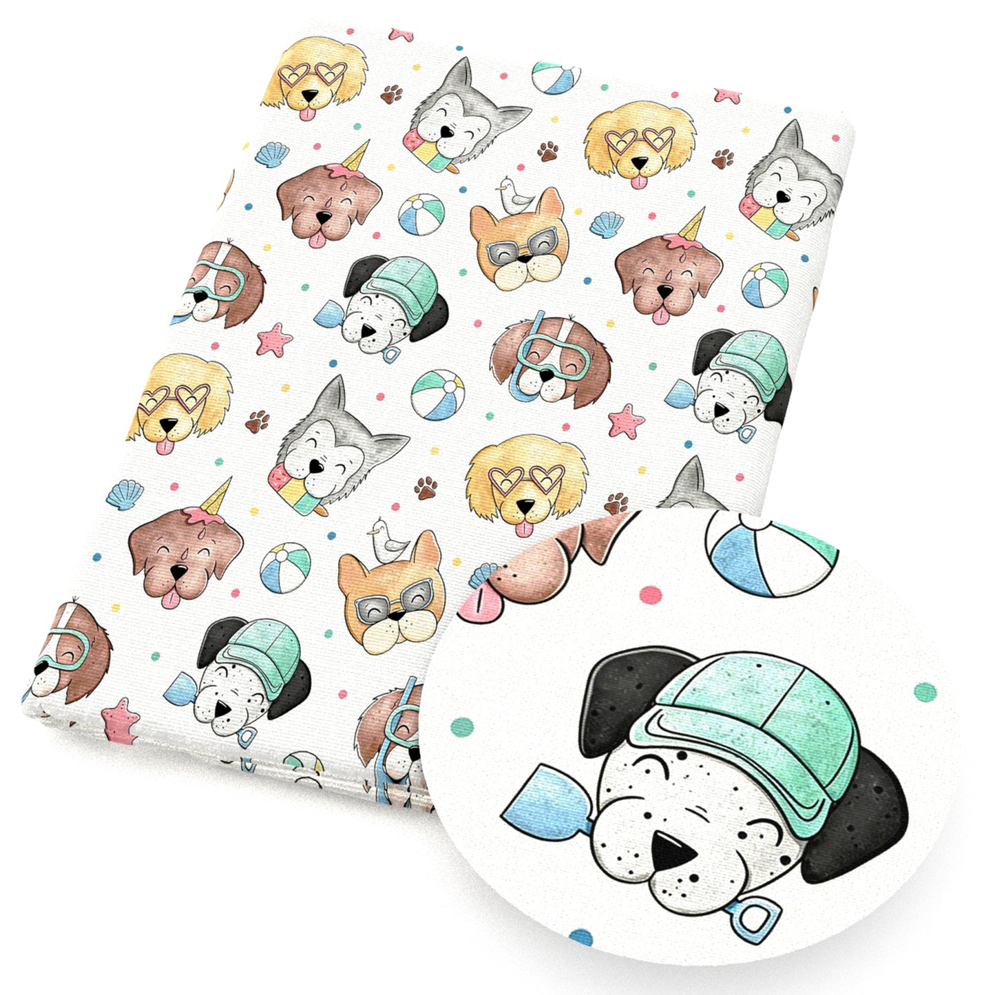 dogpuppy football soccer bird shell fabric