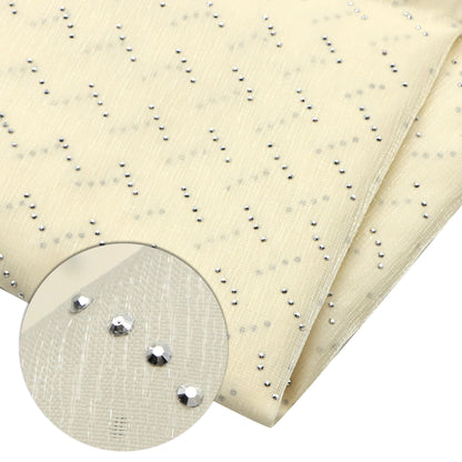 1Pc 59x19.68inch(150x50cm) Sparkly dot Width Chiffon Fabric Soft Fabric For Dress Lining Cloth Material Wedding Sewing Production
