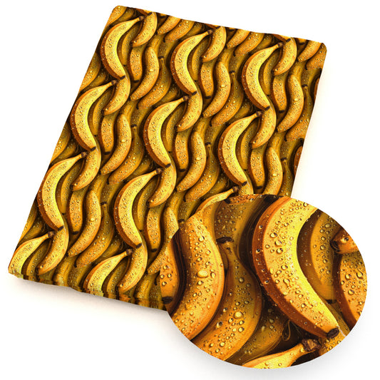 banana fruit fabric