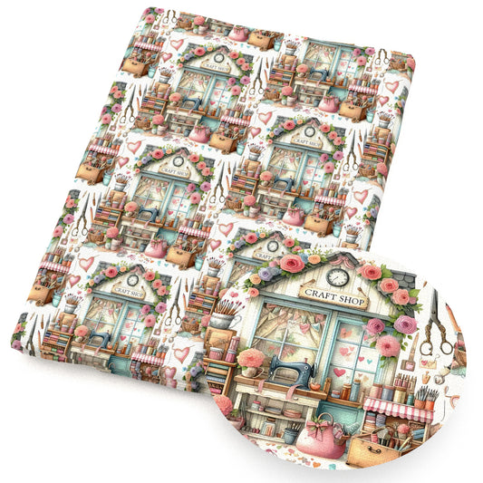 flowerfloral heart love house sewinghandmade sewing fabric