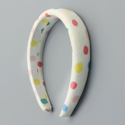 Rainbow Dots Headband