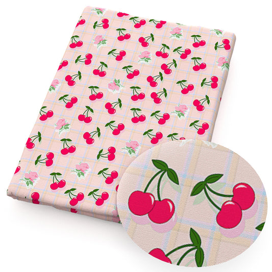 flowerfloral cherry pink series fabric