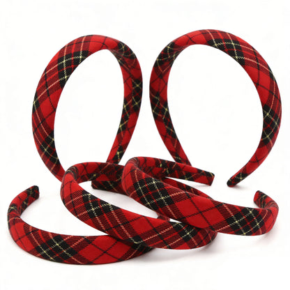 Vintage Checkered Headband