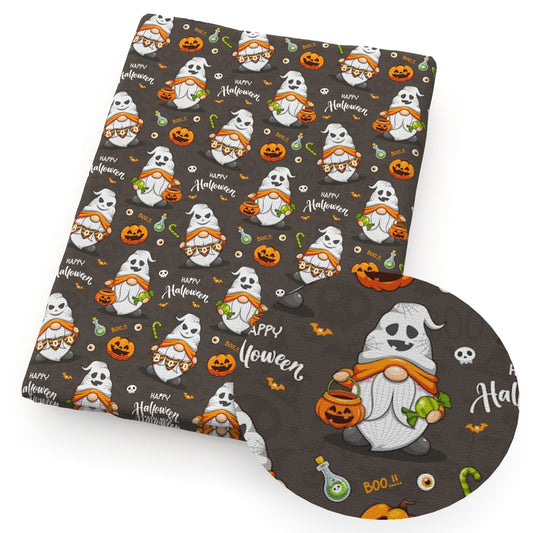 skull ghost skeleton bones pumpkin spiderspider web halloween fabric