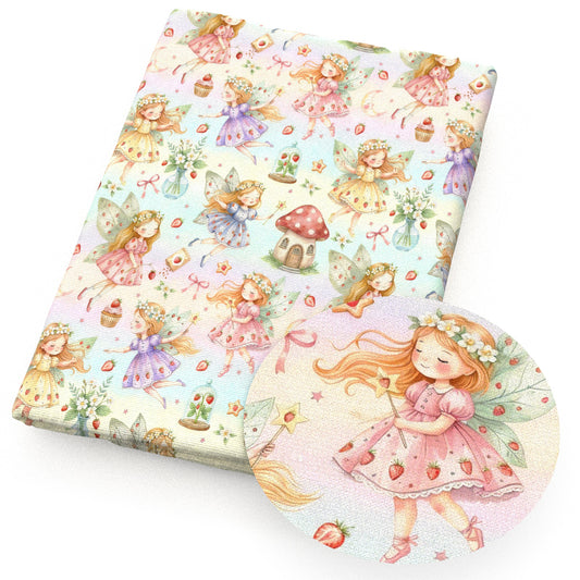 strawberry girl mushroom flowerfloral star starfish fabric