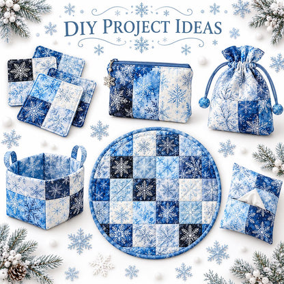 10Pc/Set Christmas Series Fat Quarter Fabric, Pre-Cut Square Fabric Assort, Fabric Set, Craft Fabric, Handmade DIY Patchwork Fabric,Home Quilting Sewing Fabric, Packaging Fabric, Scrapbooking Craft Hobbyist