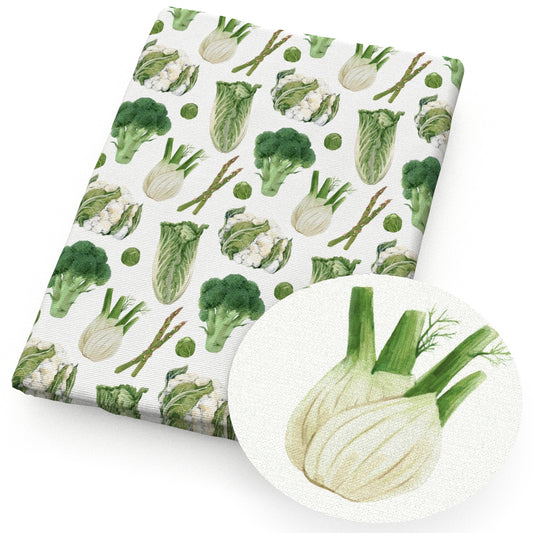 vegetables broccoli fabric