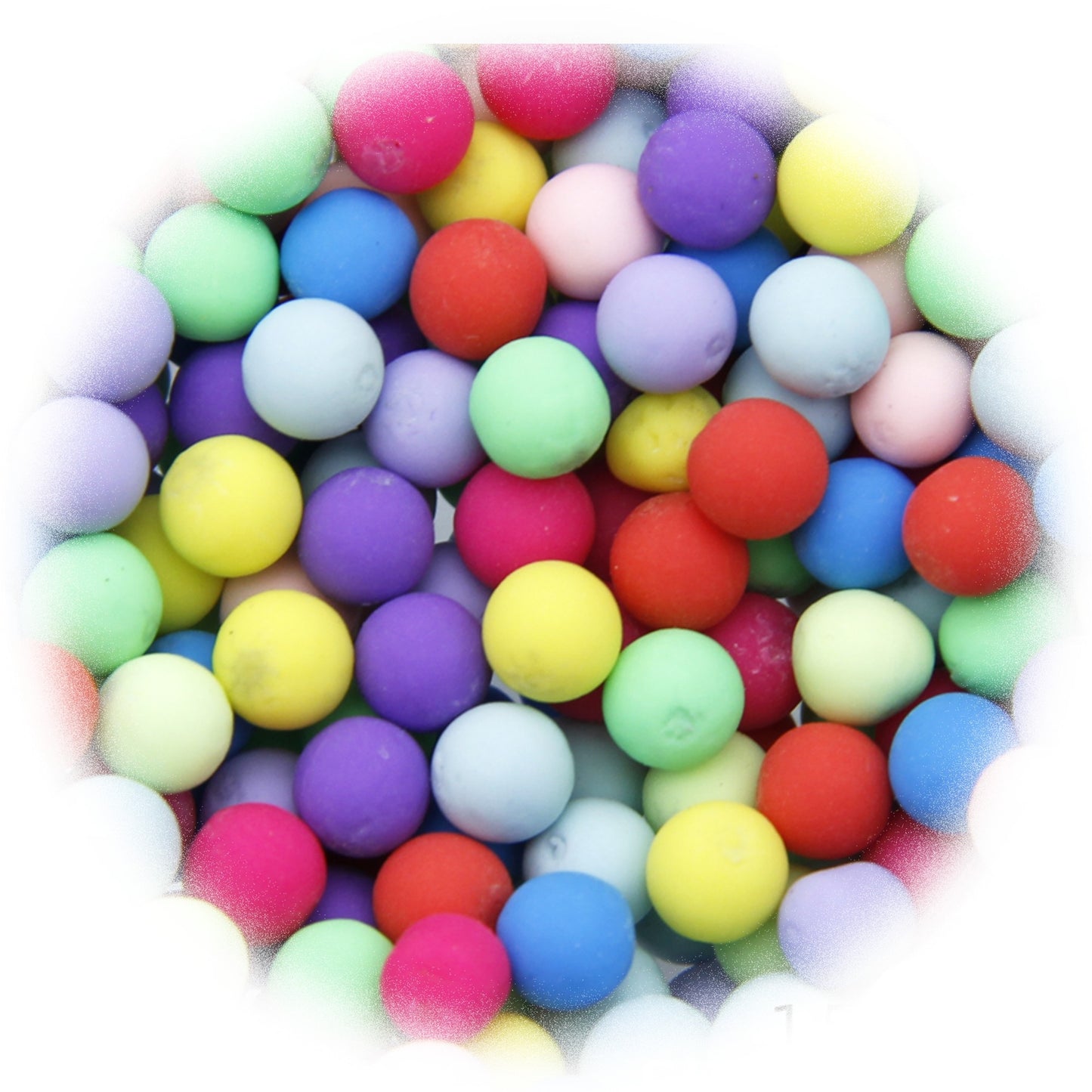10PCS Candy Mix Color Soft Polymer Clay Charms Emulated Sugar Beans  Charms For Diy Nail Art Resin Crafts For Professionals Accessories without Hole