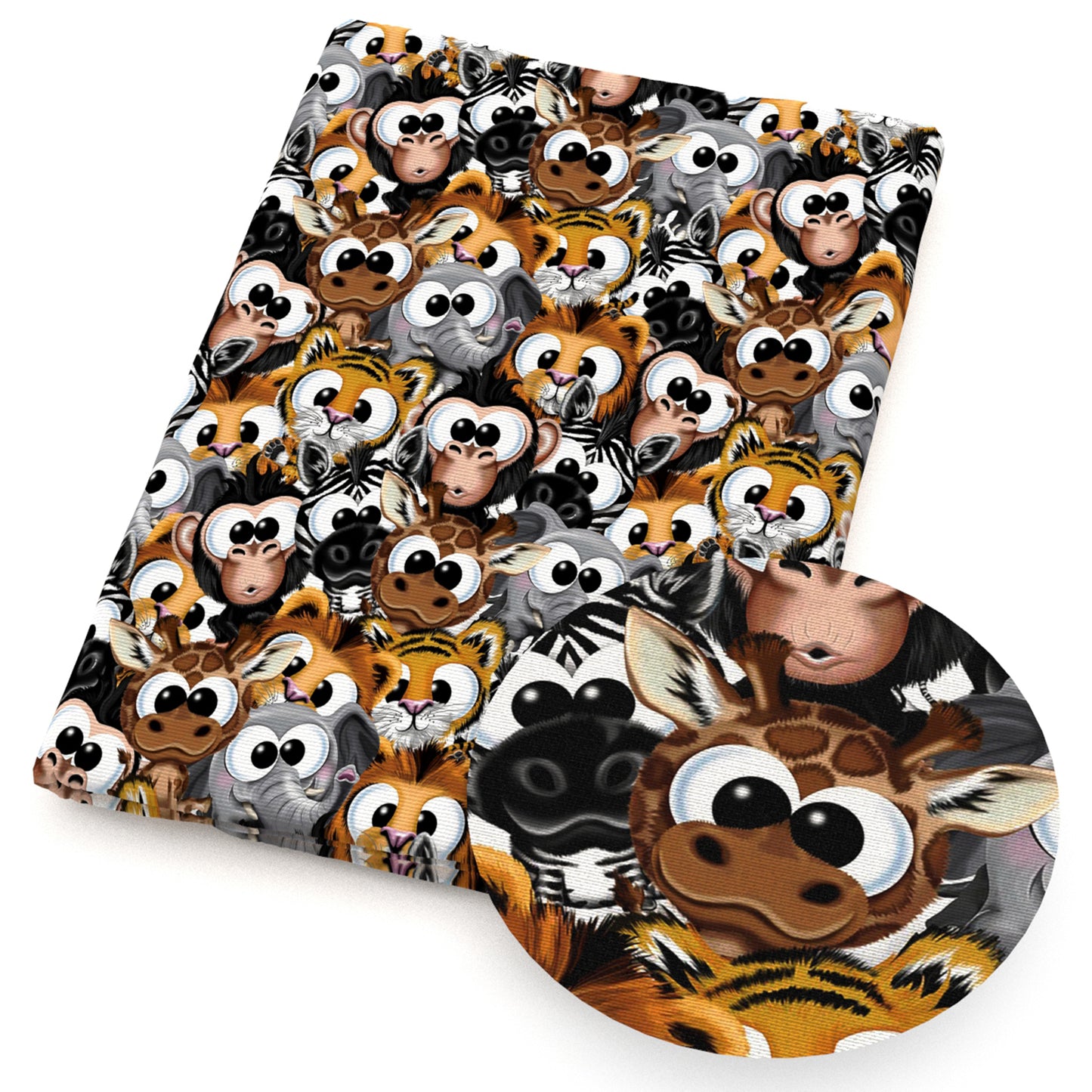 animals tigertiger pattern elephant  fabric